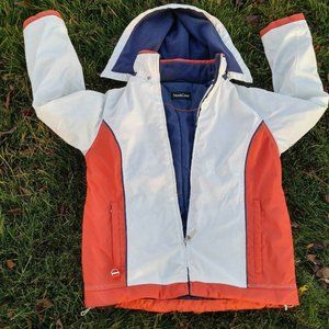 North Crest White / Burnt Orange Jacket Women's‎ S